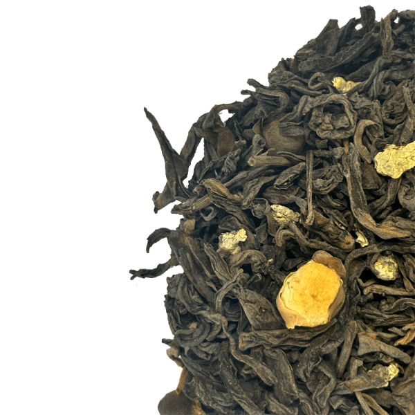 Шу Пуер з листям лотосу