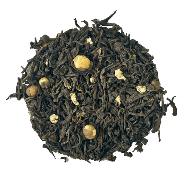 Шу Пуер з листям лотосу